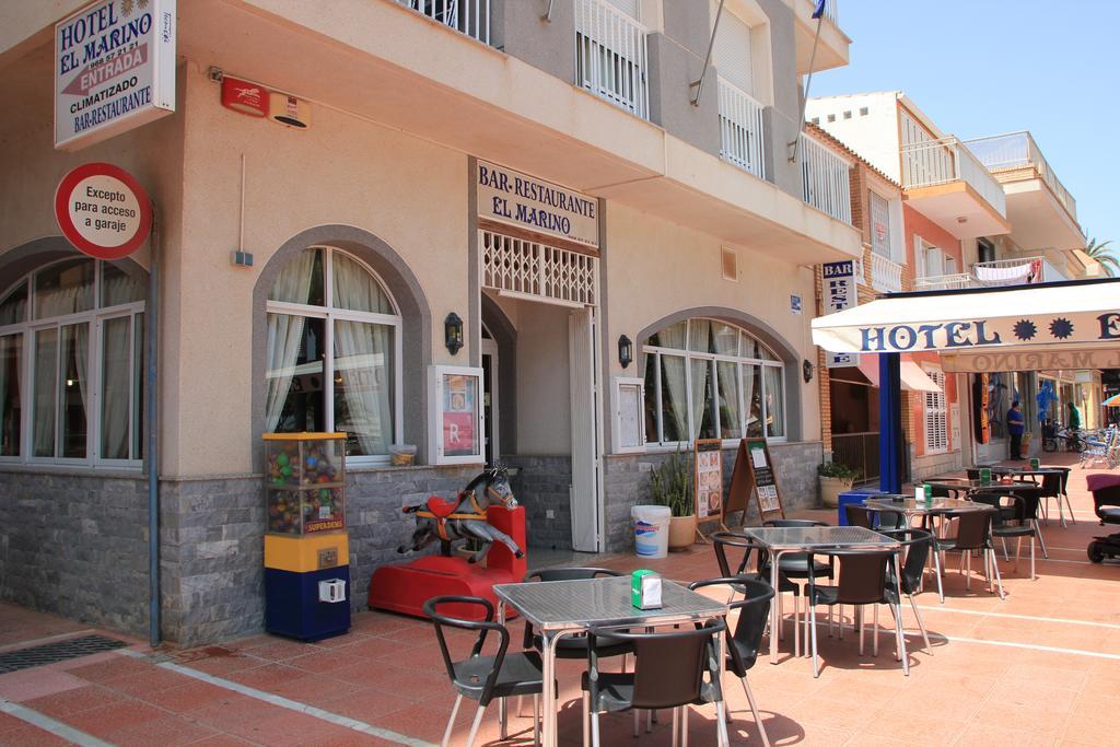 Hotel El Marino Santiago De La Ribera Exterior foto